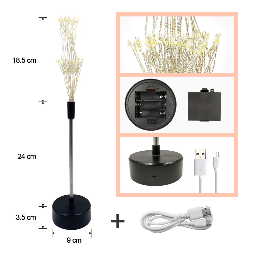 Fairy Light Tree Table Lamp with Remote