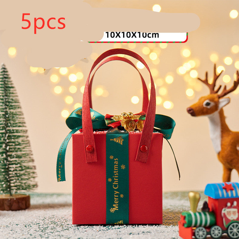 5PC Red-Green Christmas Gift Box