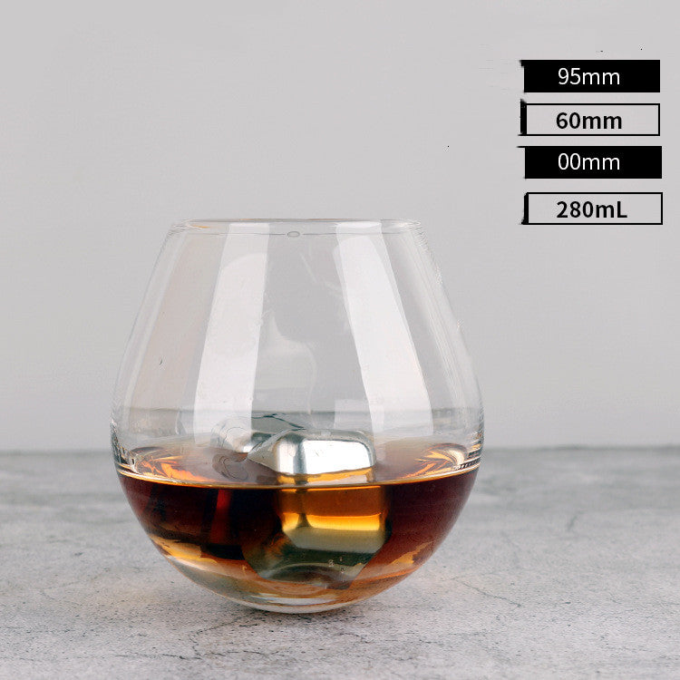 Stemless Wine Glass Tulip Tumbler