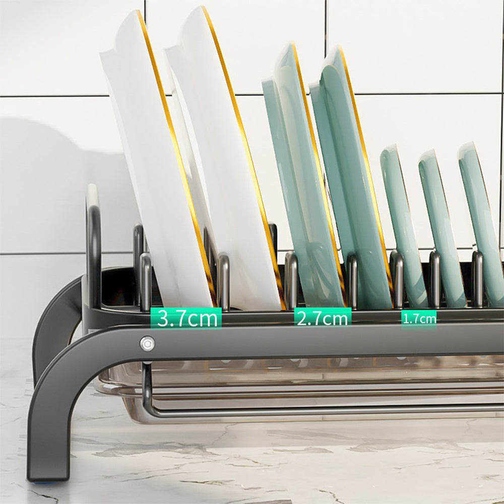 Kitchen Pull-Out Cabinet Tableware Storage Rack