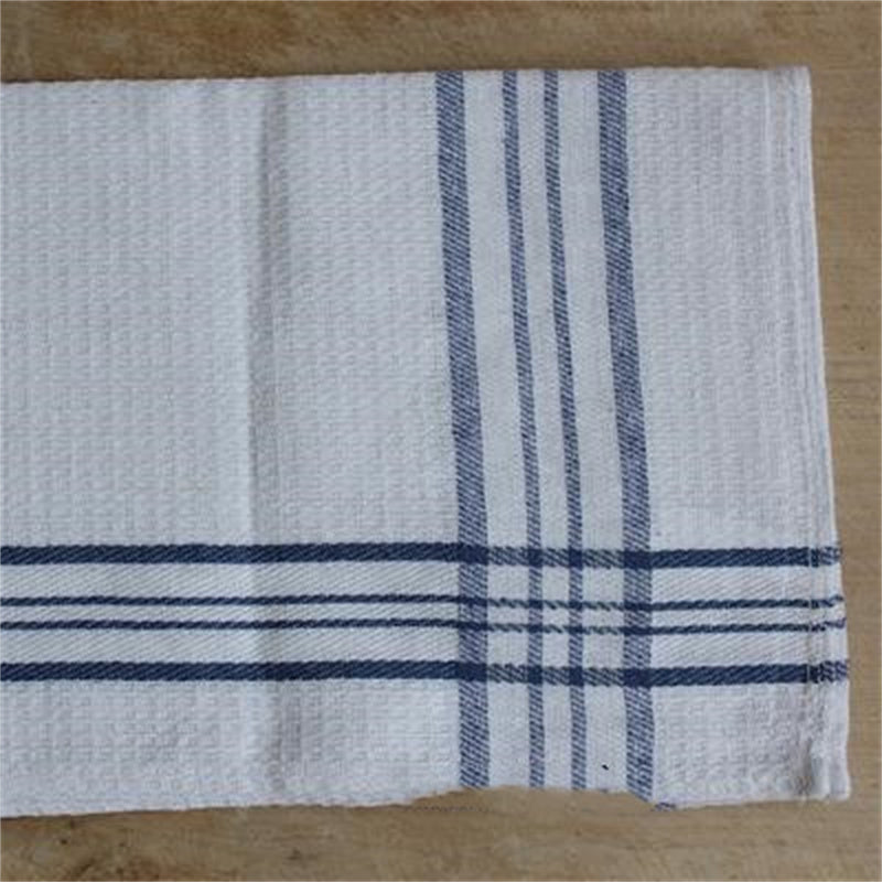 Table Linens: French Striped Cotton Tea Towel