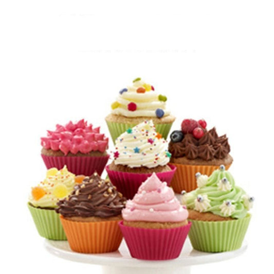 Silicone Cupcake  Liners-5 Shapes