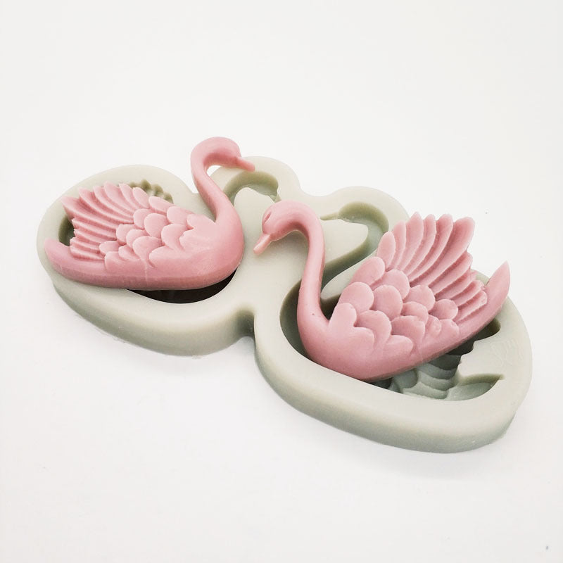 Swan Fondant Silicone Mold