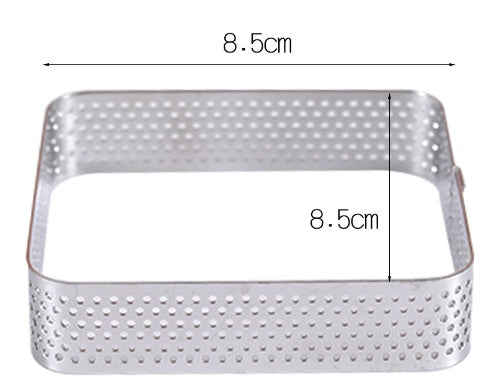 Perforated Stainless Steel Baking Rings