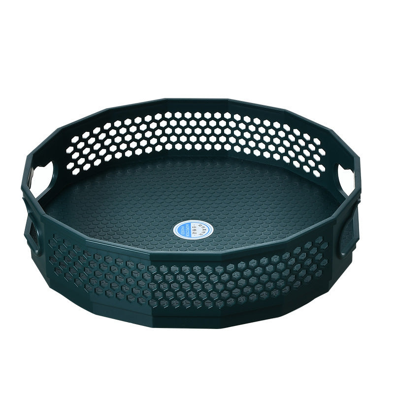 Kitchen Turntables with Perforated Wall