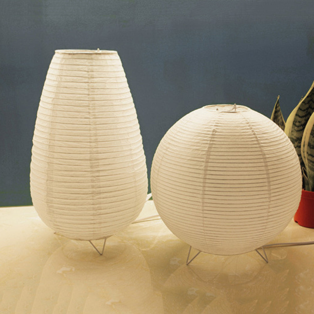 Small Rice Paper LED Table Lamp