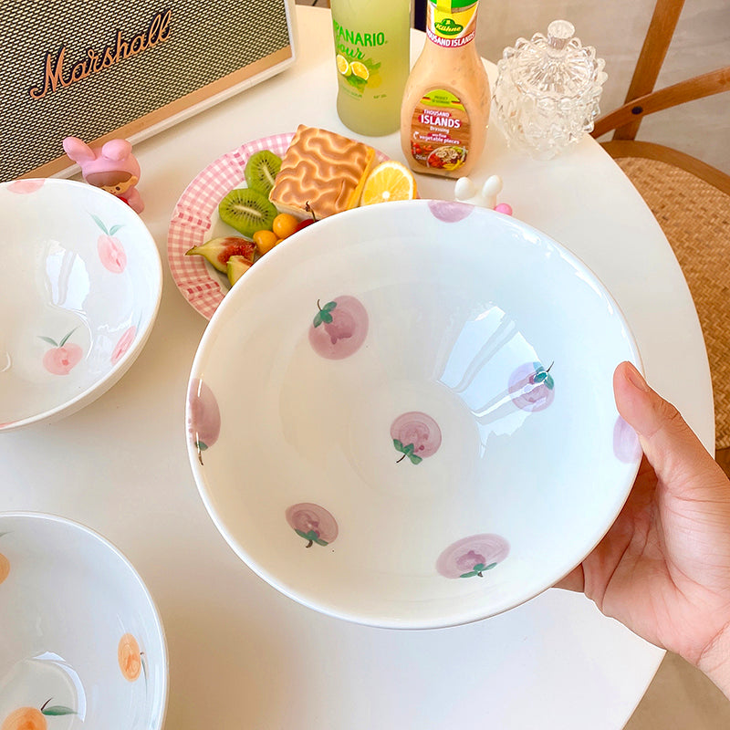 Peach Orange Grape Bowl