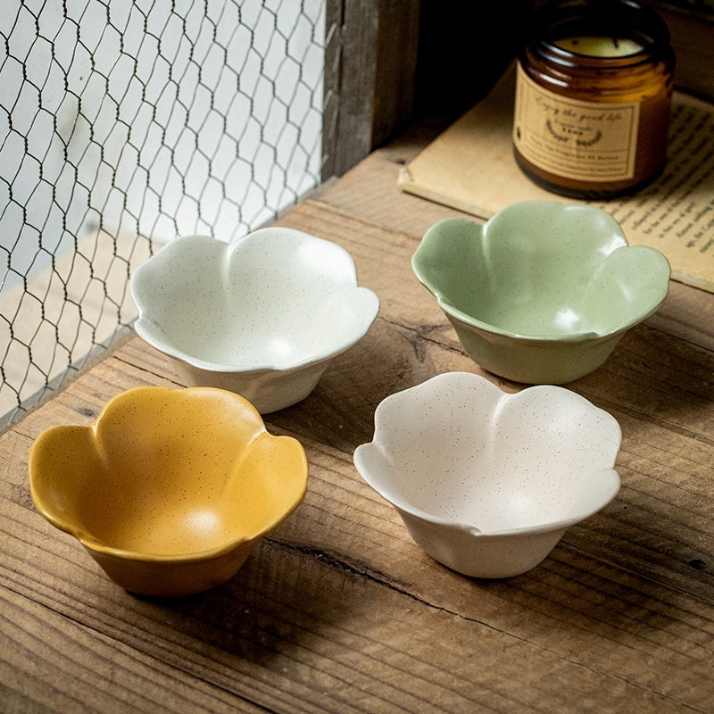 Tableware: Ceramic Flower Petals Bowl