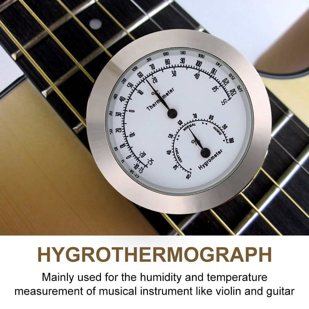 Kitchenware: Metal Thermometer-Hygrometer