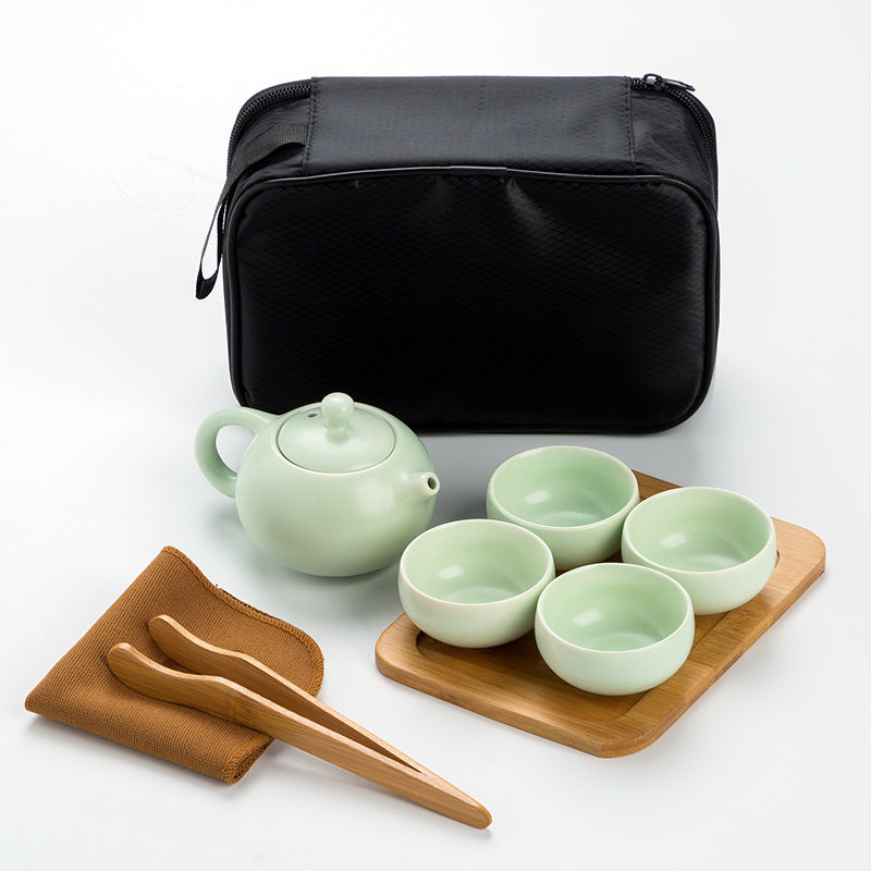 Portable Ceramic Tea Set