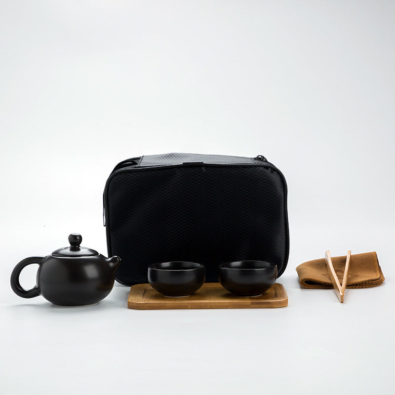 Portable Ceramic Tea Set