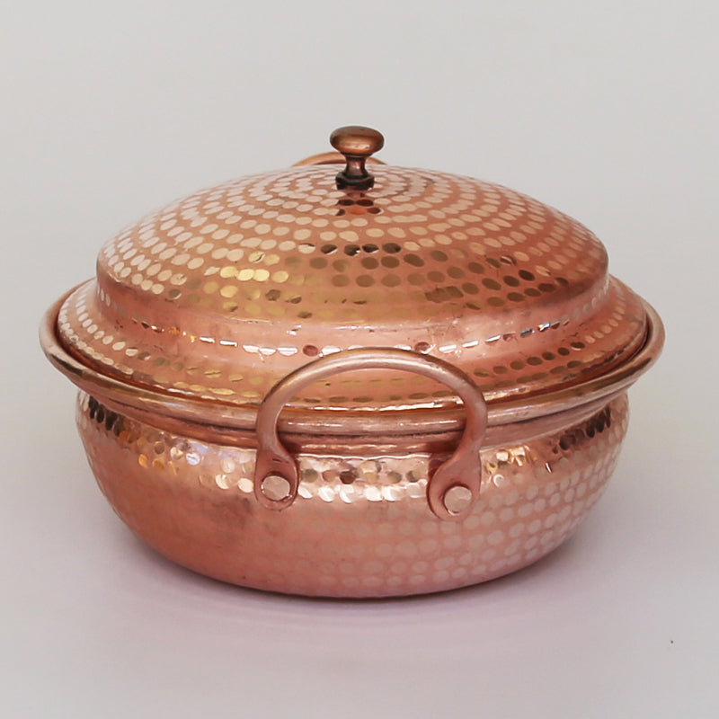 Hammered Copper Pot