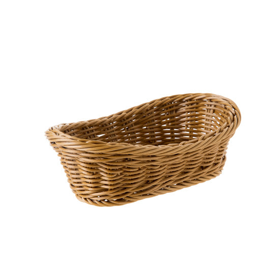 Contoured Wicker Basket