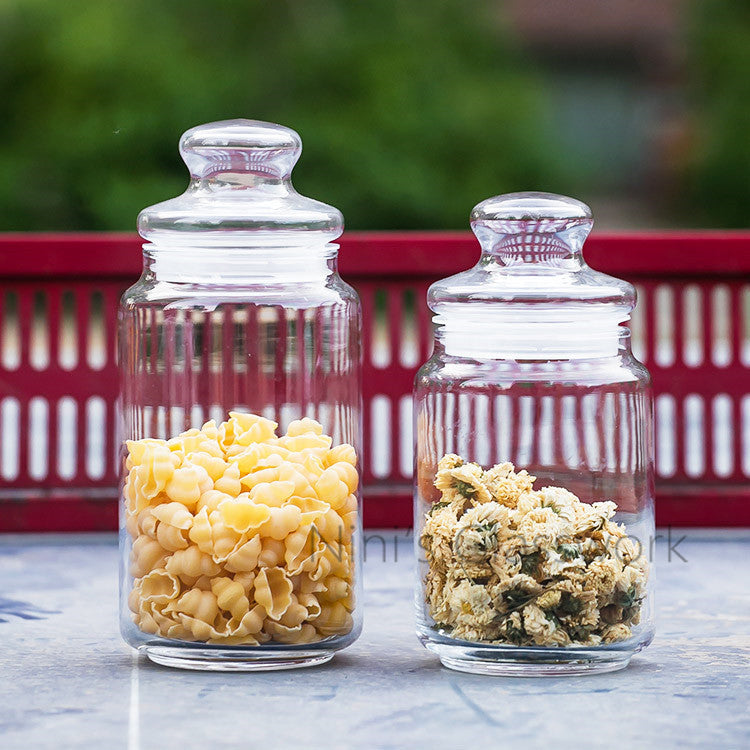 Glass Apothecary Jar