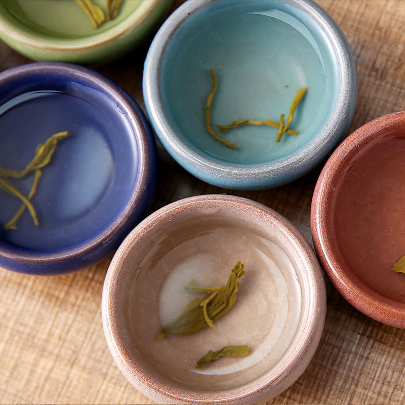 Japanese Kung Fu Ceramic Teacup Set