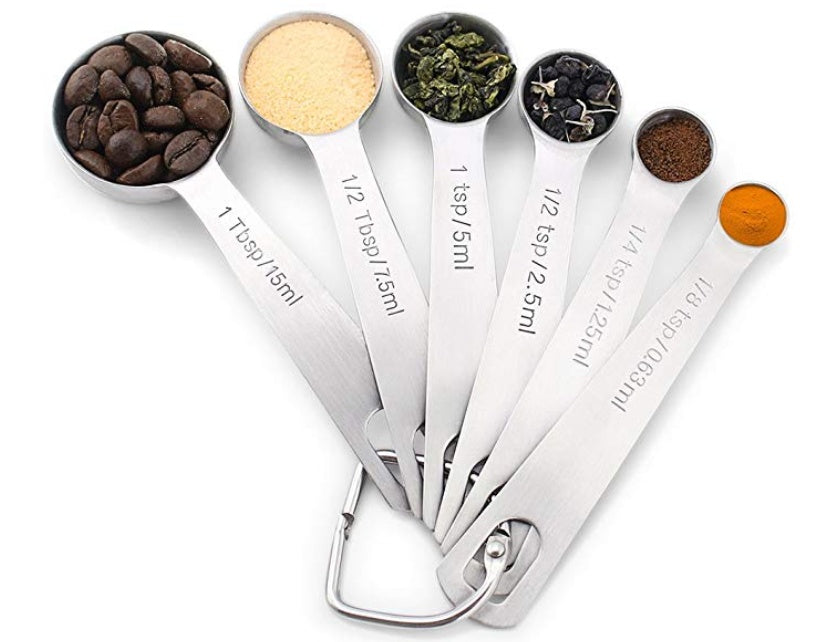 Kitchenware: Stainless Steel Measuring Spoons