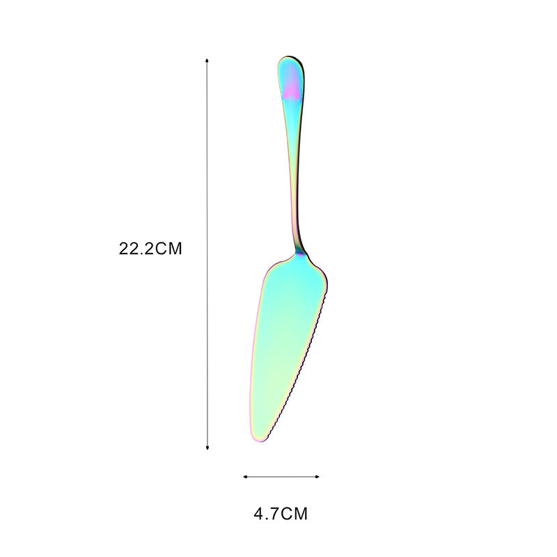 Dessert Server Triangle Serrated Edge