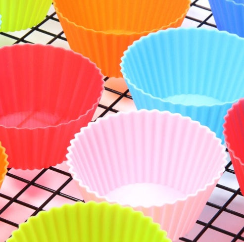 24PC Silicone Baking Liner Cups