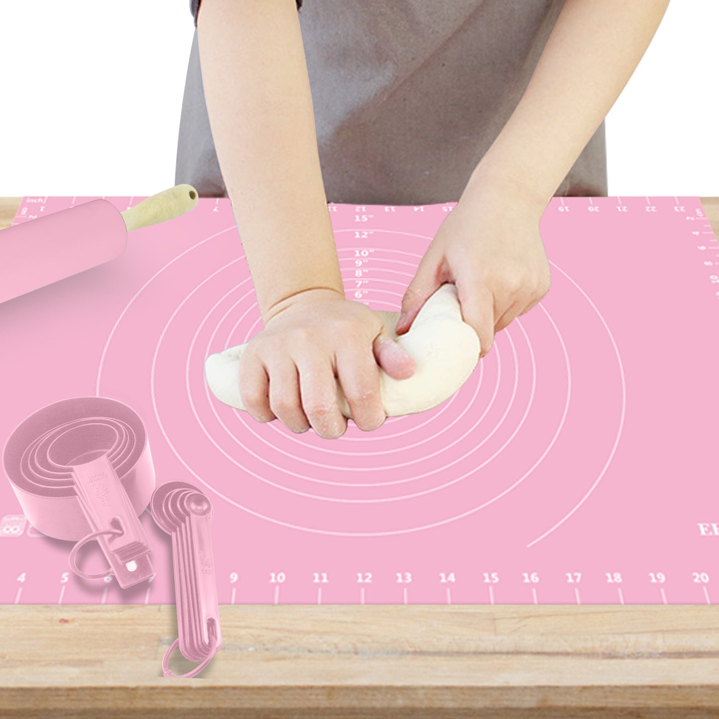 Suzannah's Kitchen Complete Silicone Pastry Set