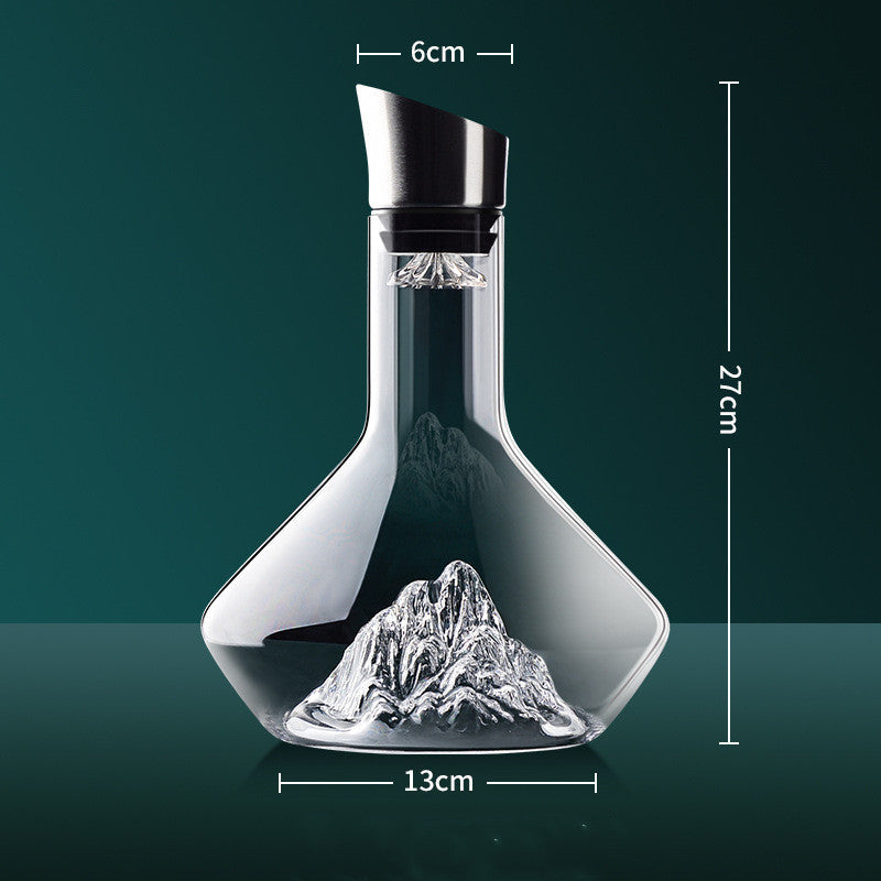 Crystal Iceberg Wine Decanter