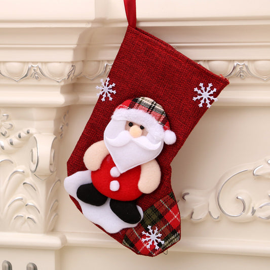 Christmas Decor: 3D Santa Stockings