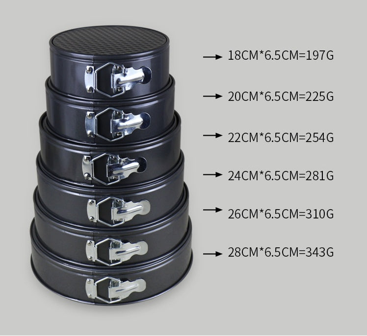 Carbon Steel Round Springform Cake Pans