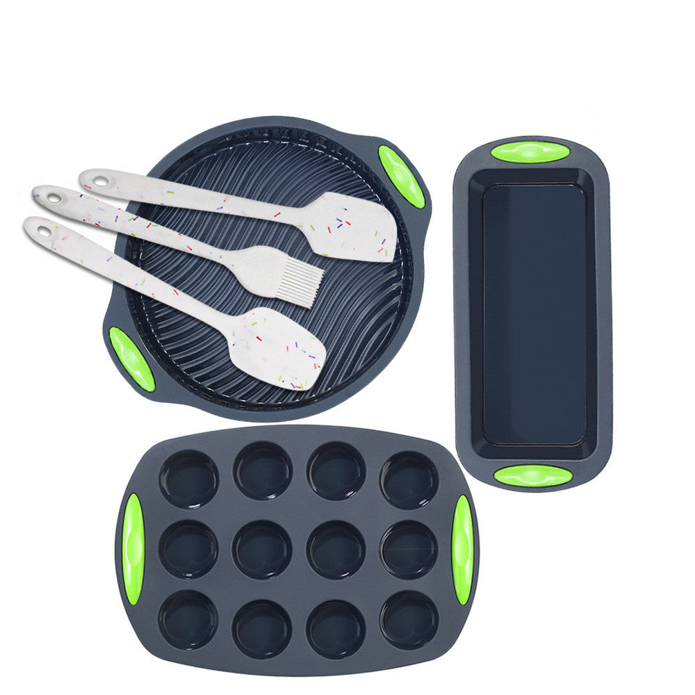 5PC Silicone Baking Mold Set