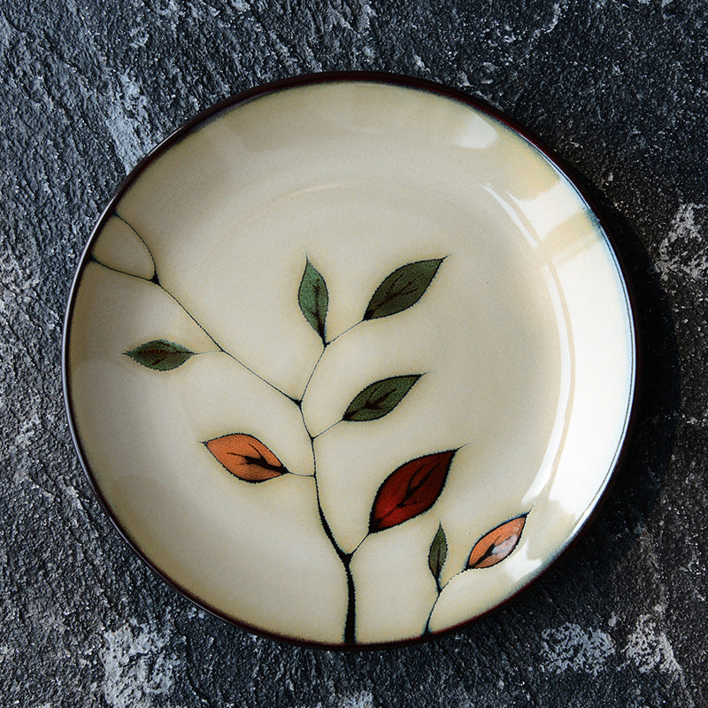 Thanksgiving Tableware: Autumn Leaves Dinner Plates