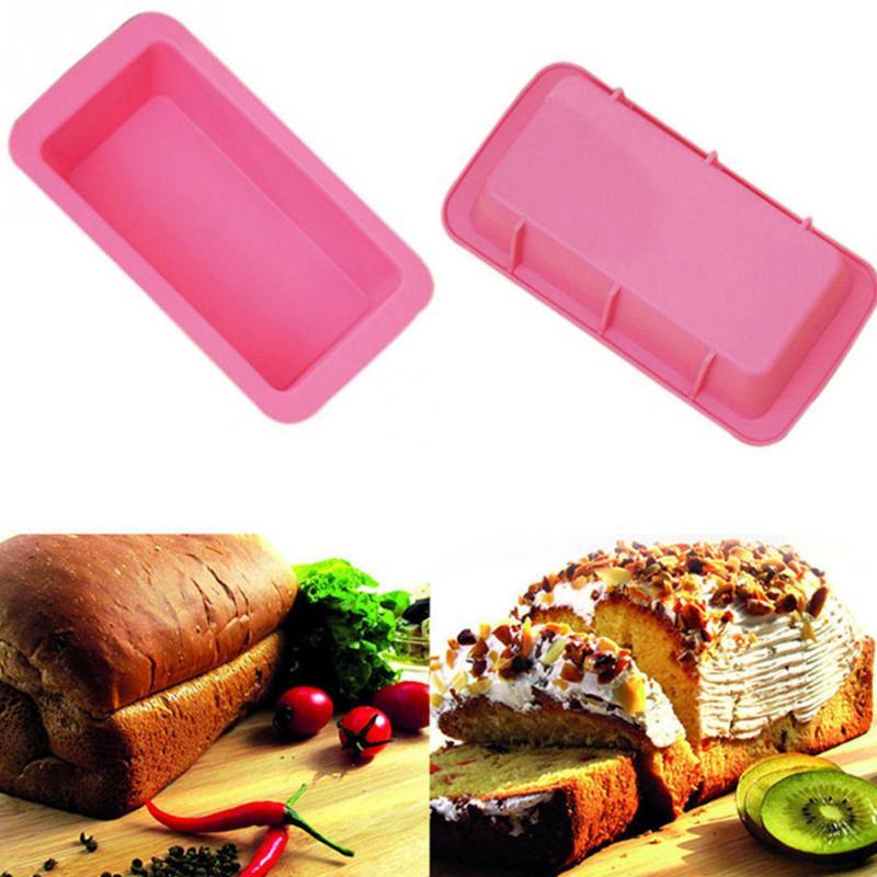 Pink Silicone Loaf Mold