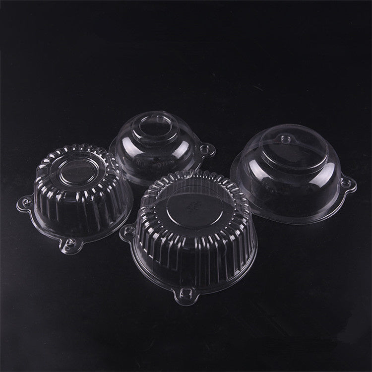 200PC Closed Clear Plastic Dessert Cups