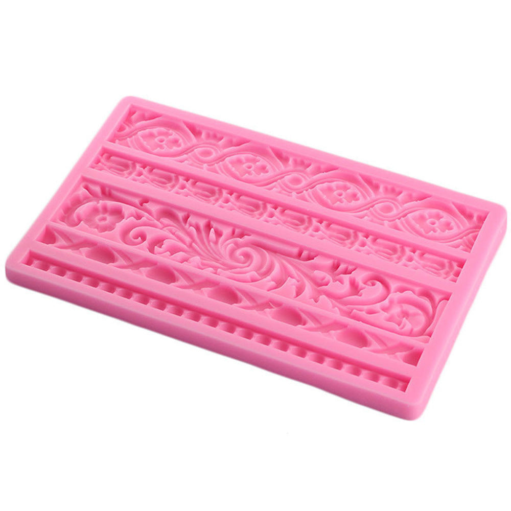 Cake Edge Decorating Silicone Mold