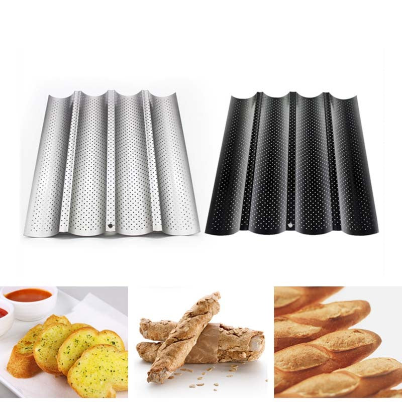 French Baguette Bread Baking Pan