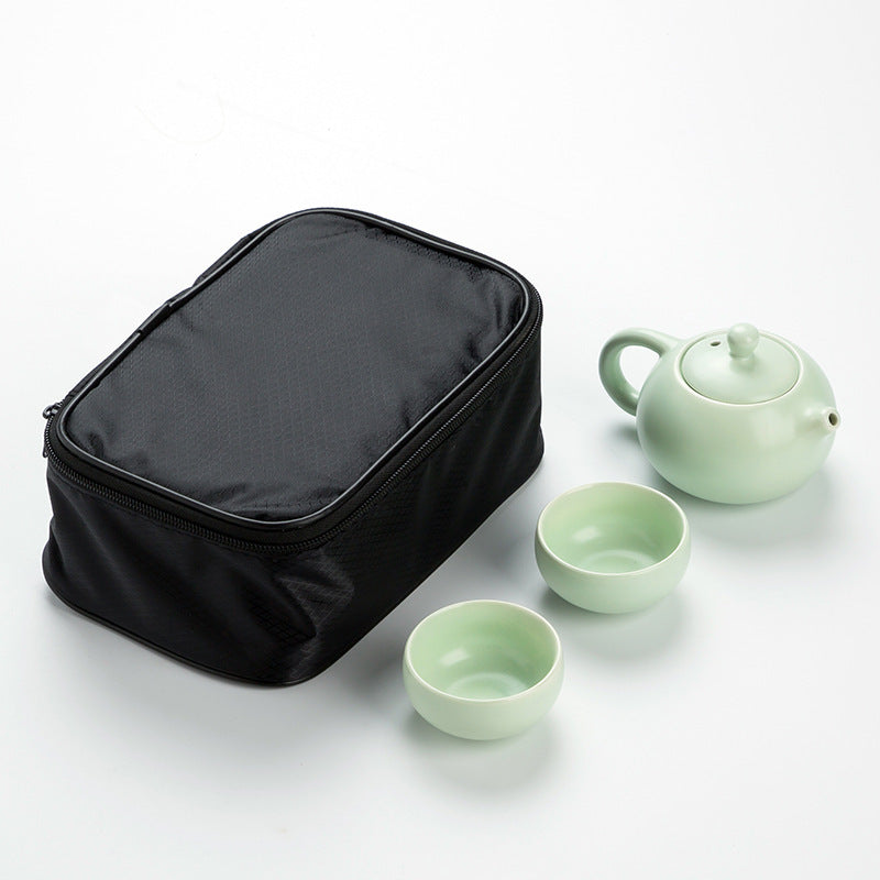 Portable Ceramic Tea Set