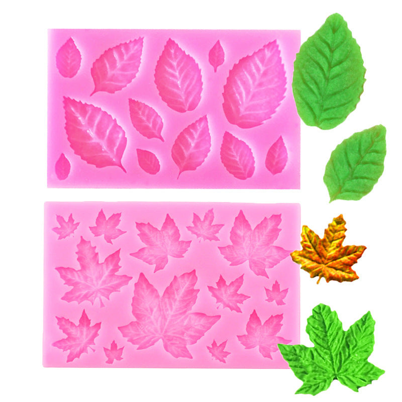 Autumn Leaves Silicone Mold