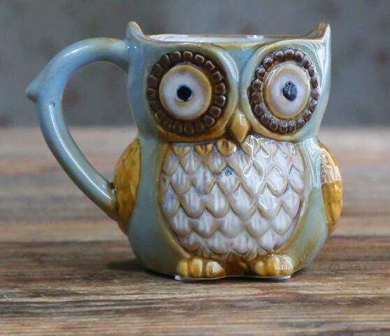 Ceramic Owl Mug