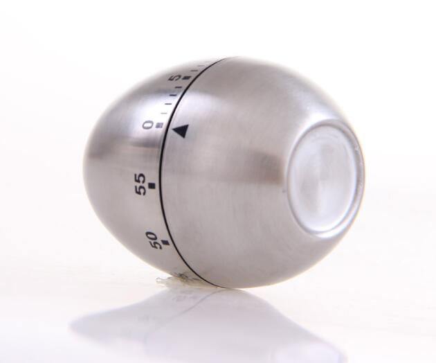 Kitchenware:  Stainless Steel Egg Timer