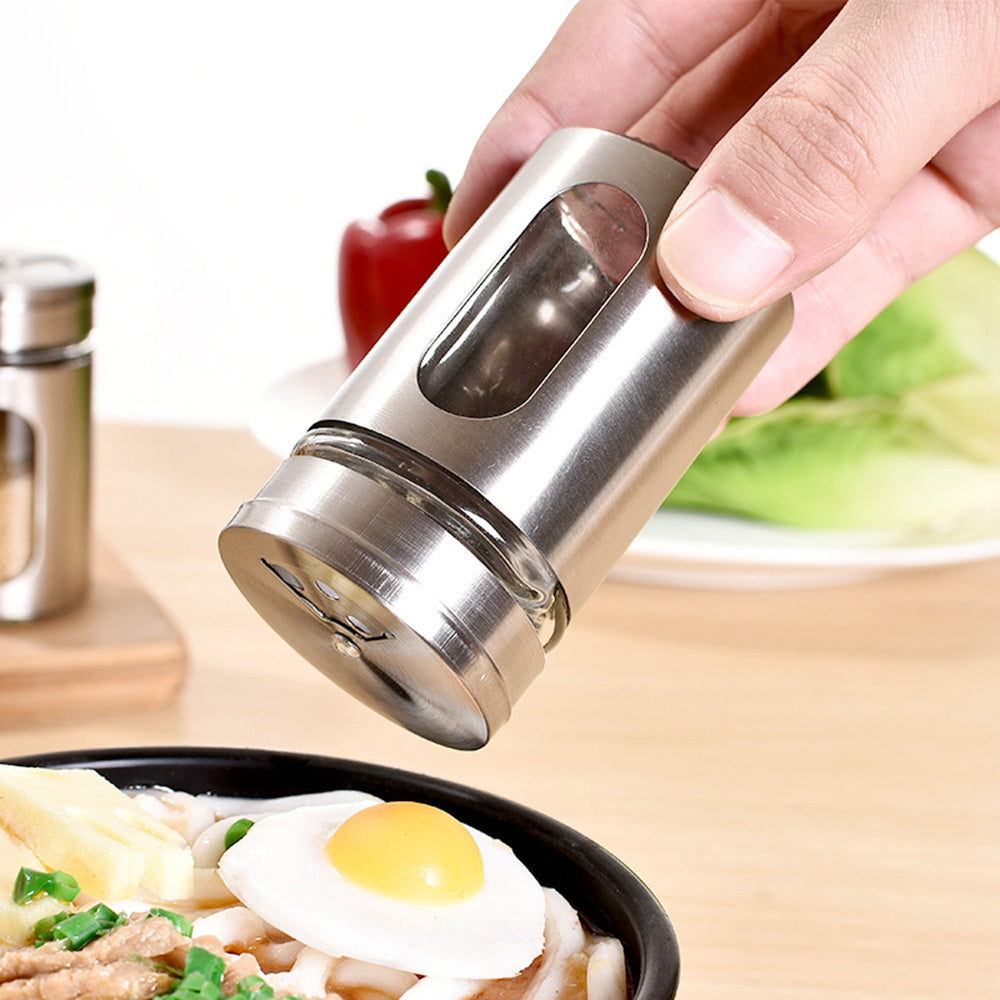 KITCHEN CONTAINERS-Stainless Steel Spice Jar