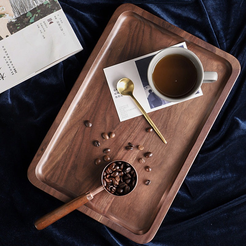Walnut Serving Tray-Tea Tray-Dessert Tray-Organizing Tray