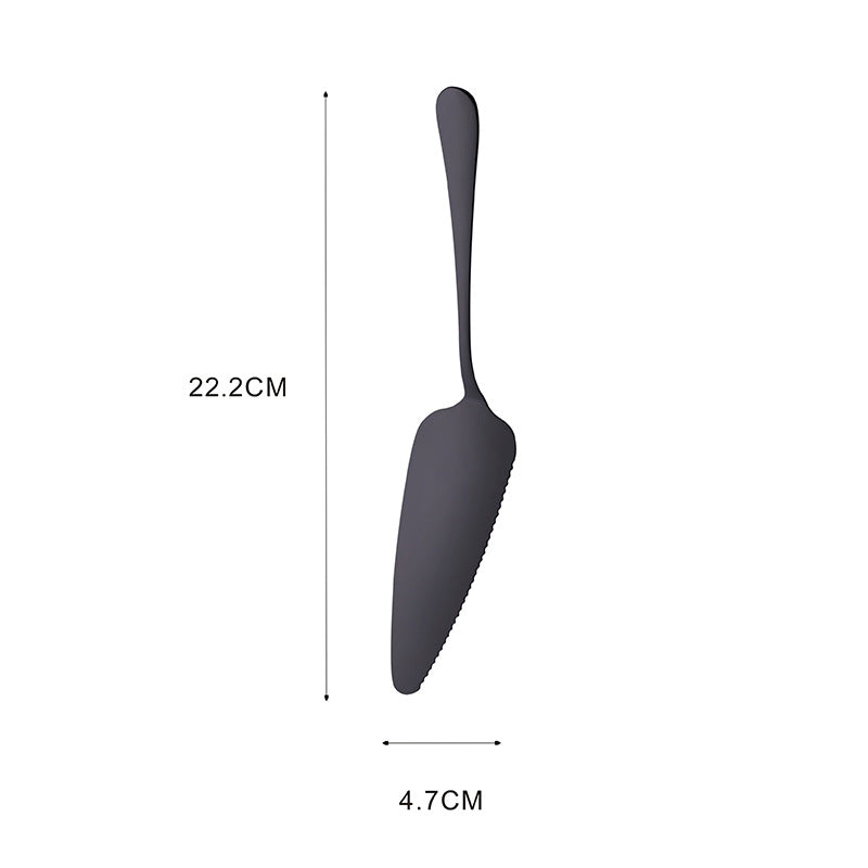 Dessert Server Triangle Serrated Edge
