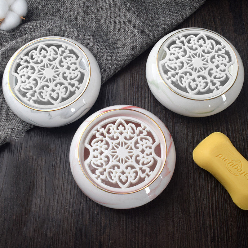 Ceramic Filigree Soap Dish