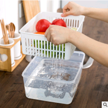 Large Veggie Colander Crisper Box