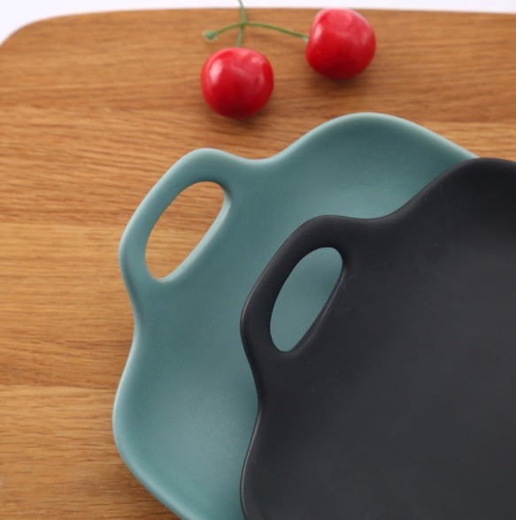 Japanese Ceramic Double Ear Baking Tray