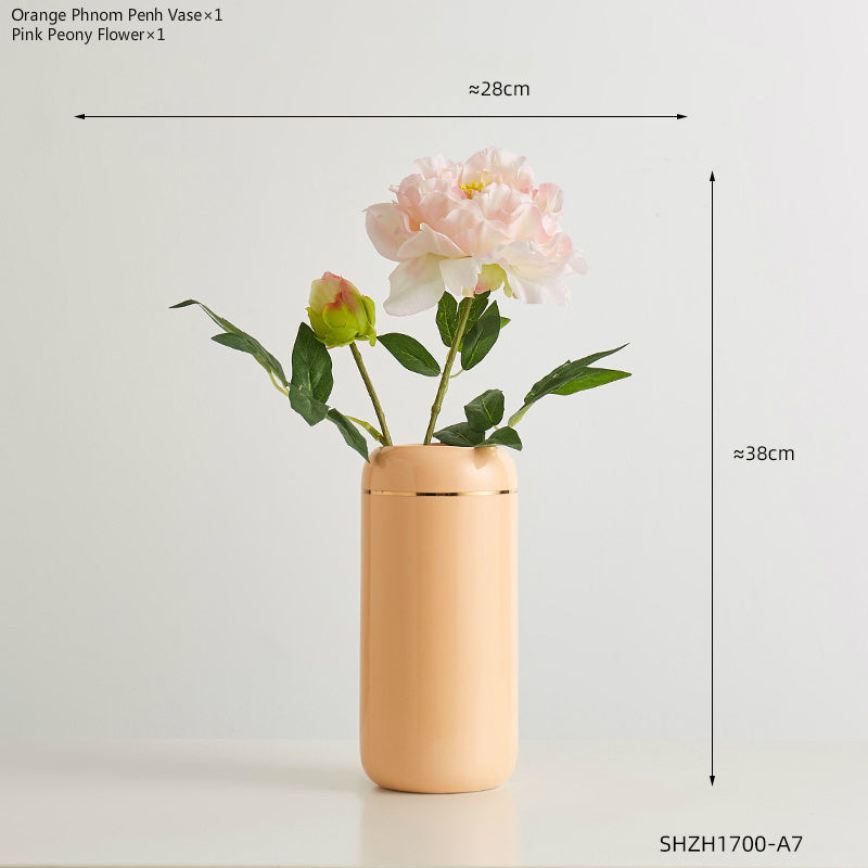 Ceramic Cylinder Vase