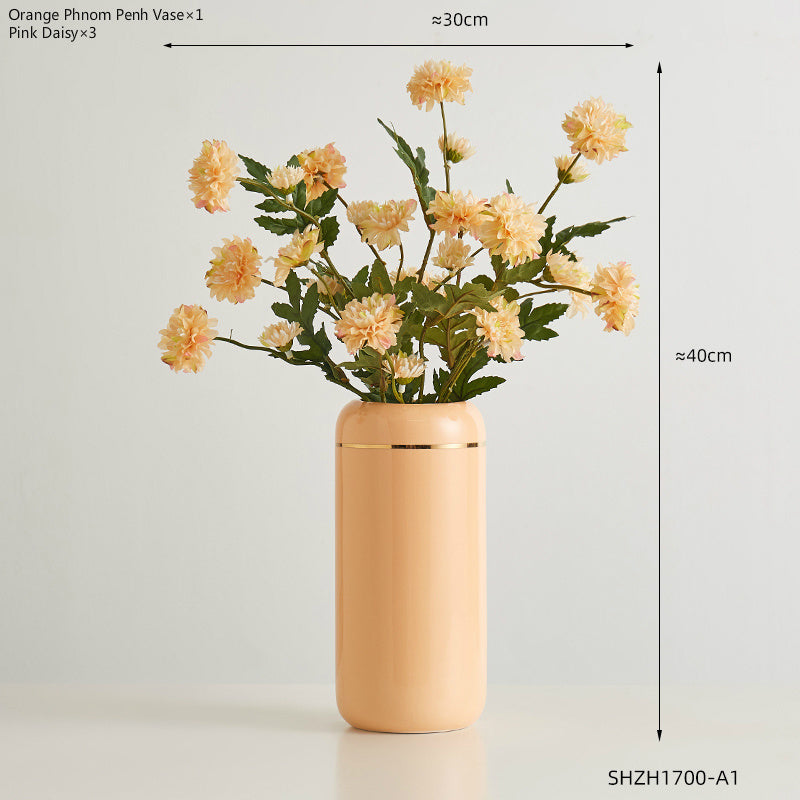 Ceramic Cylinder Vase