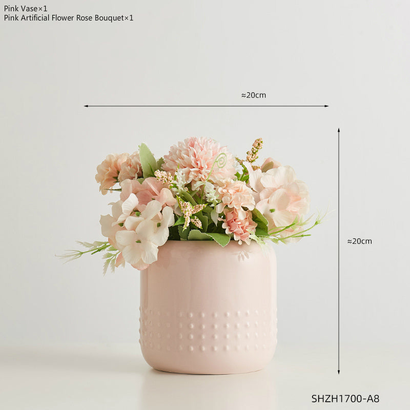 Ceramic Cylinder Vase