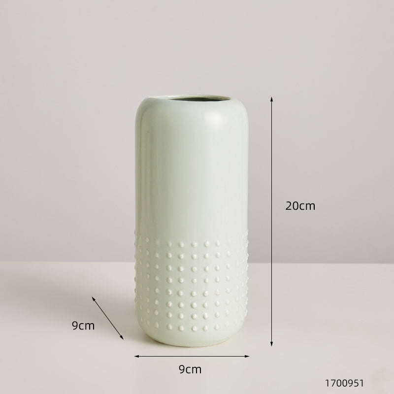 Ceramic Cylinder Vase