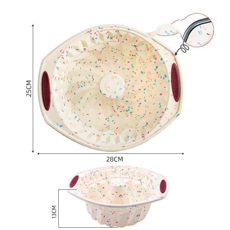 Silicone Funfetti Cake Molds-Various Designs