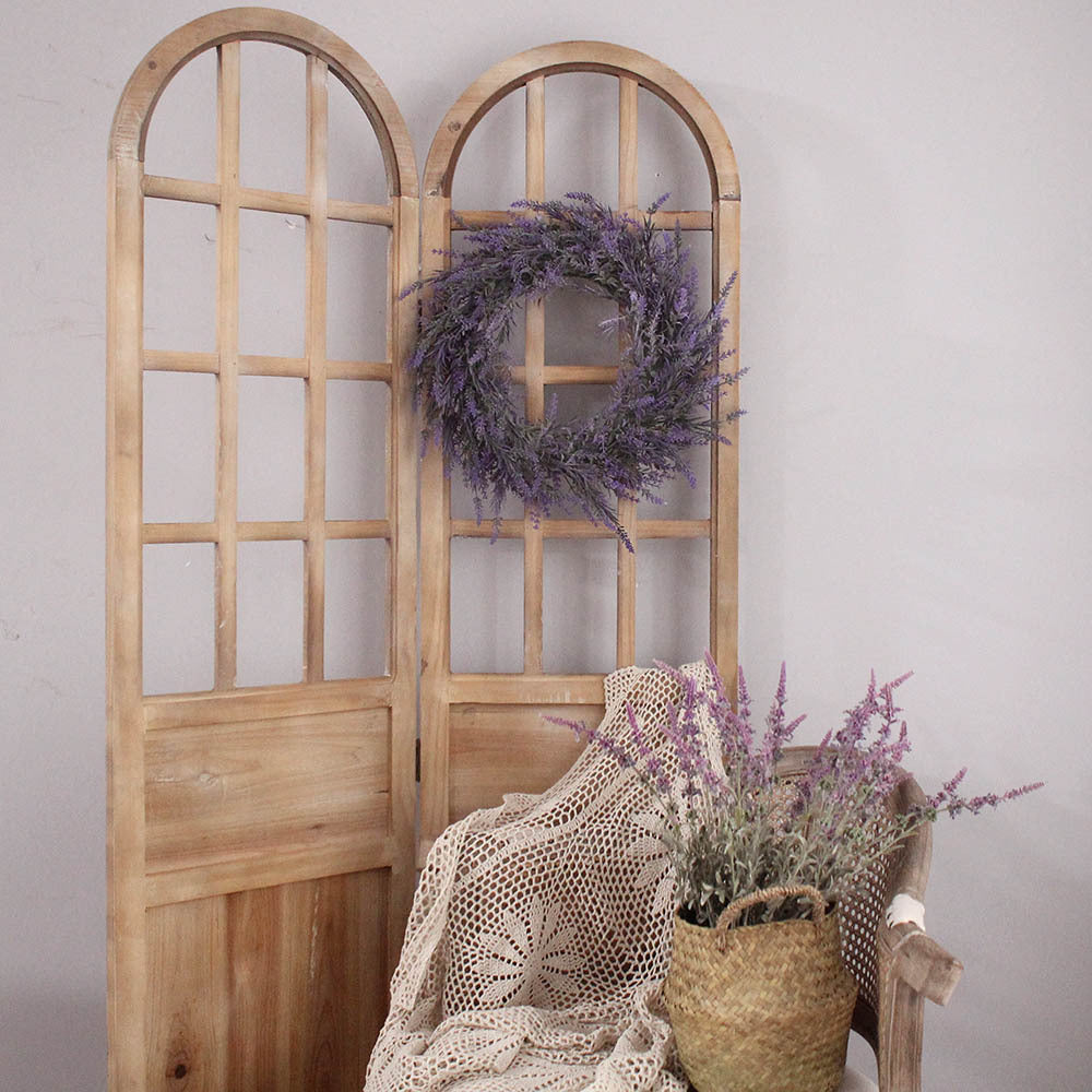 Lavender Wreath