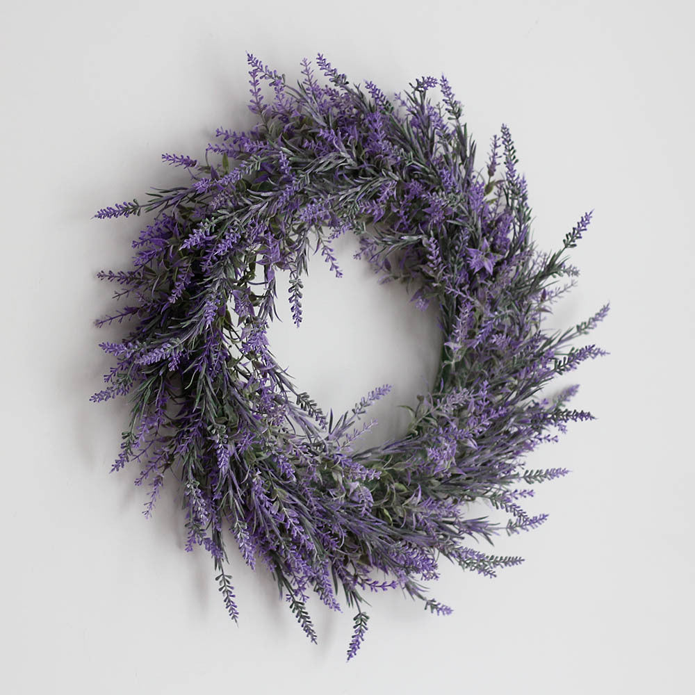 Lavender Wreath