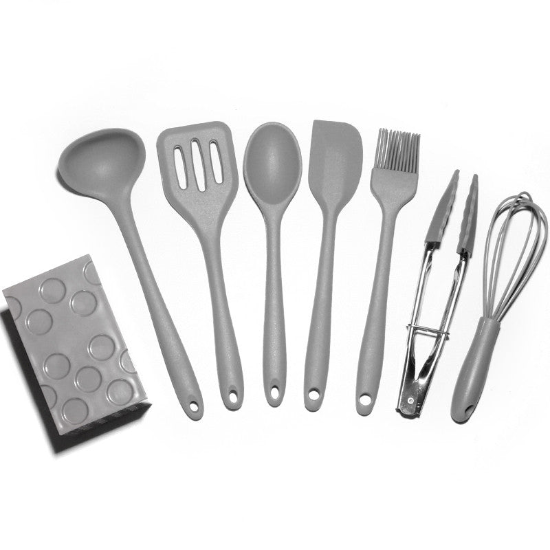 Kitchenware: Silicone Utensil with Matching Utensil Cup